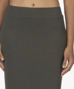 Japantky Ryoko Modal Rib Jersey Maxi Rok - Groen -Mode Kleding 220622 471d01f1 1077 4345 9712 146cba622a4b