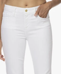 Frame Le Mini Boot Stretch Jeans - Wit -Mode Kleding 220706 a5e27ebd 2589 481b 889c 3808ff5d714e