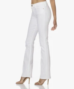 Frame Le Mini Boot Stretch Jeans - Wit -Mode Kleding 220706 a8971ef6 ac1d 499f ab61 9934607bfdd8
