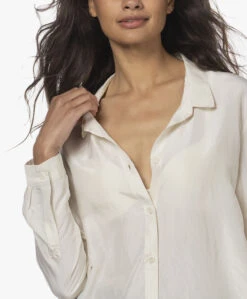 Pomandère Zijden Blouse - Elderberry -Mode Kleding 220706 d8d62249 ff6a 442c 9b3f 9ade49e04620