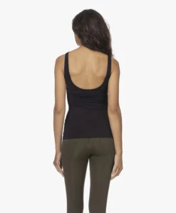 Filippa K Soft Sport Deep Back Tanktop - Zwart -Mode Kleding 220707 4e36cab2 0417 44d5 8cd5 228913186e6e