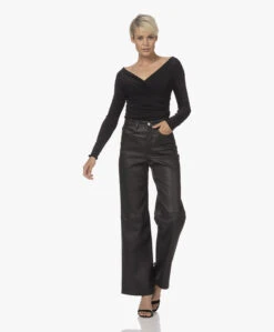 Wolford The Gathered Cache-Coeur Crêpe Jersey Body - Zwart -Mode Kleding 220712 7f187804 0c15 40de 93f4 a5c86bf33953