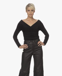 Wolford The Gathered Cache-Coeur Crêpe Jersey Body - Zwart -Mode Kleding 220712 fd6eea03 f237 4c94 9690 c3cdd8bde01c