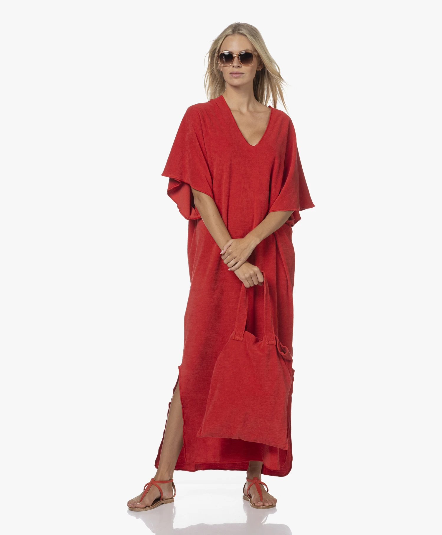 Speezys Amsterdam Kaftan No.1 - Fire Red 2 Speezys Amsterdam Kaftan No.1 - Fire Red - Afbeelding 2