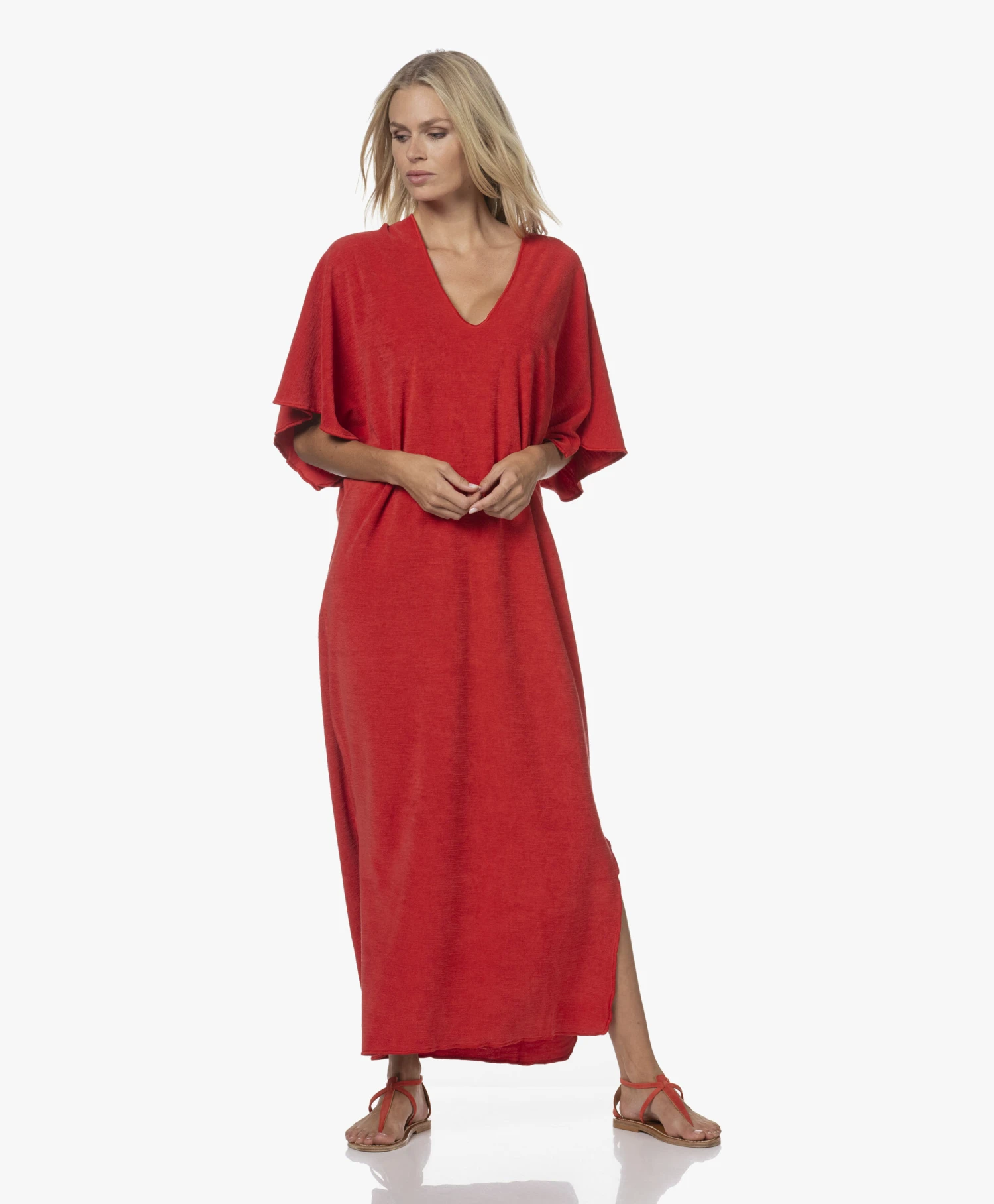 Speezys Amsterdam Kaftan No.1 - Fire Red 6 Speezys Amsterdam Kaftan No.1 - Fire Red - Afbeelding 6