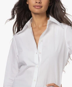 Neeve The Felice Getailleerde Overhemdblouse - Crispy White -Mode Kleding 220727 c2b944ca eb29 49bc 97de 1085018ab002