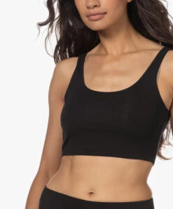 Skin Clio Jersey Crop Top - Zwart -Mode Kleding 220802 3844f902 5430 4d3c 99e8 8860354d359b