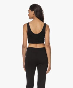 Skin Clio Jersey Crop Top - Zwart -Mode Kleding 220802 5a8b1be0 e5ca 45fd 88e4 528a43ef3379