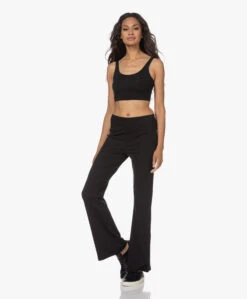 Skin Clio Jersey Crop Top - Zwart -Mode Kleding 220802 b0a521f0 3215 422a af02 9ea16514d4a5