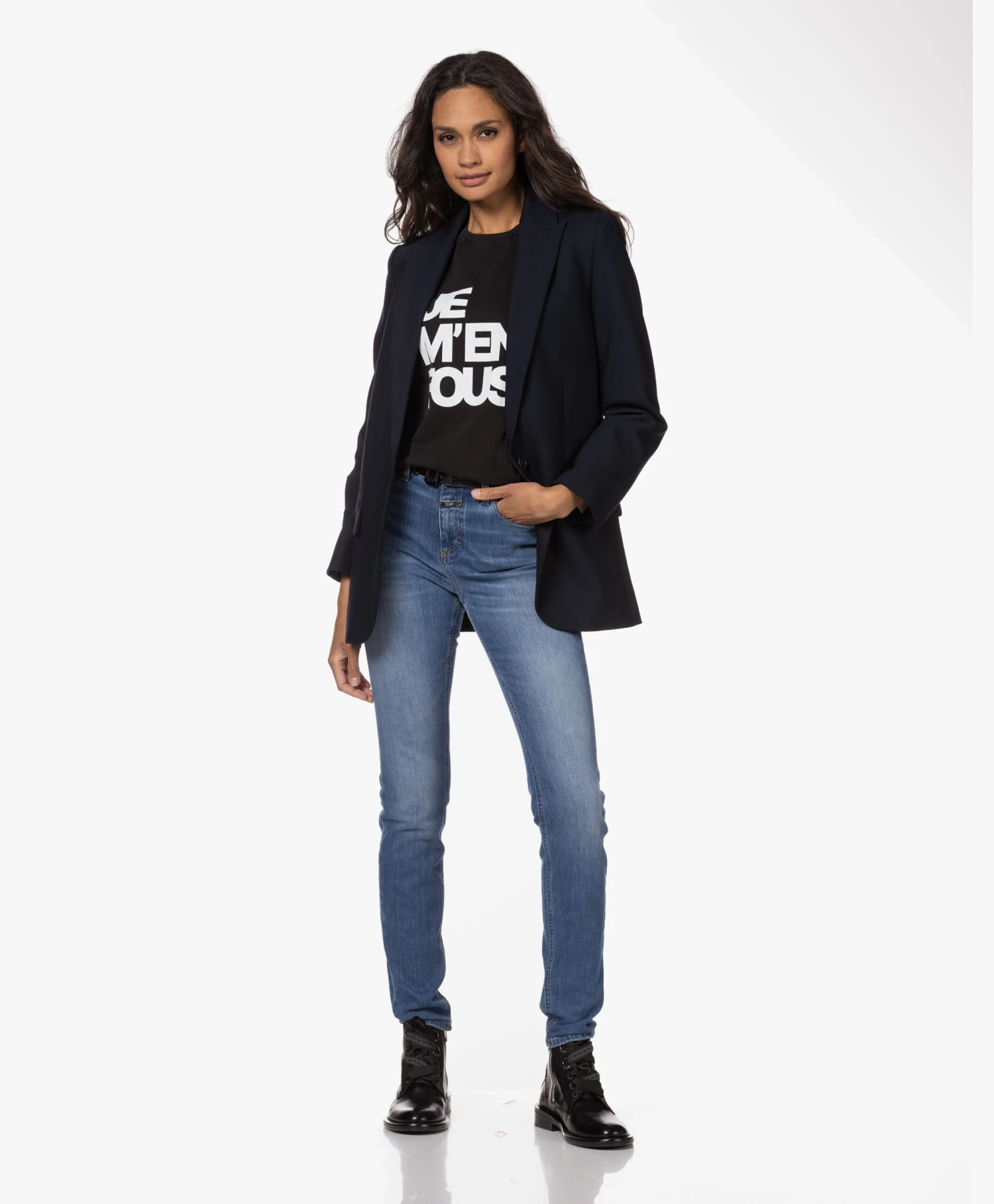 Zadig & Voltaire Laureen Roma Veterlaarzen - Zwart 2 Zadig & Voltaire Laureen Roma Veterlaarzen - Zwart - Afbeelding 2