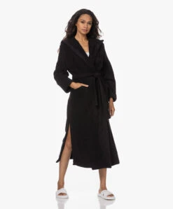 Skin Hamam Spa Badjas Met Capuchon - Zwart -Mode Kleding 220804 12cbc299 30da 41f3 b6d3 b434f7bc76b6