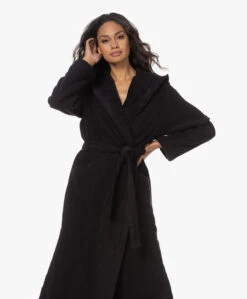 Skin Hamam Spa Badjas Met Capuchon - Zwart -Mode Kleding 220804 19b3d31a f786 4a00 924a fb67cfdd6132