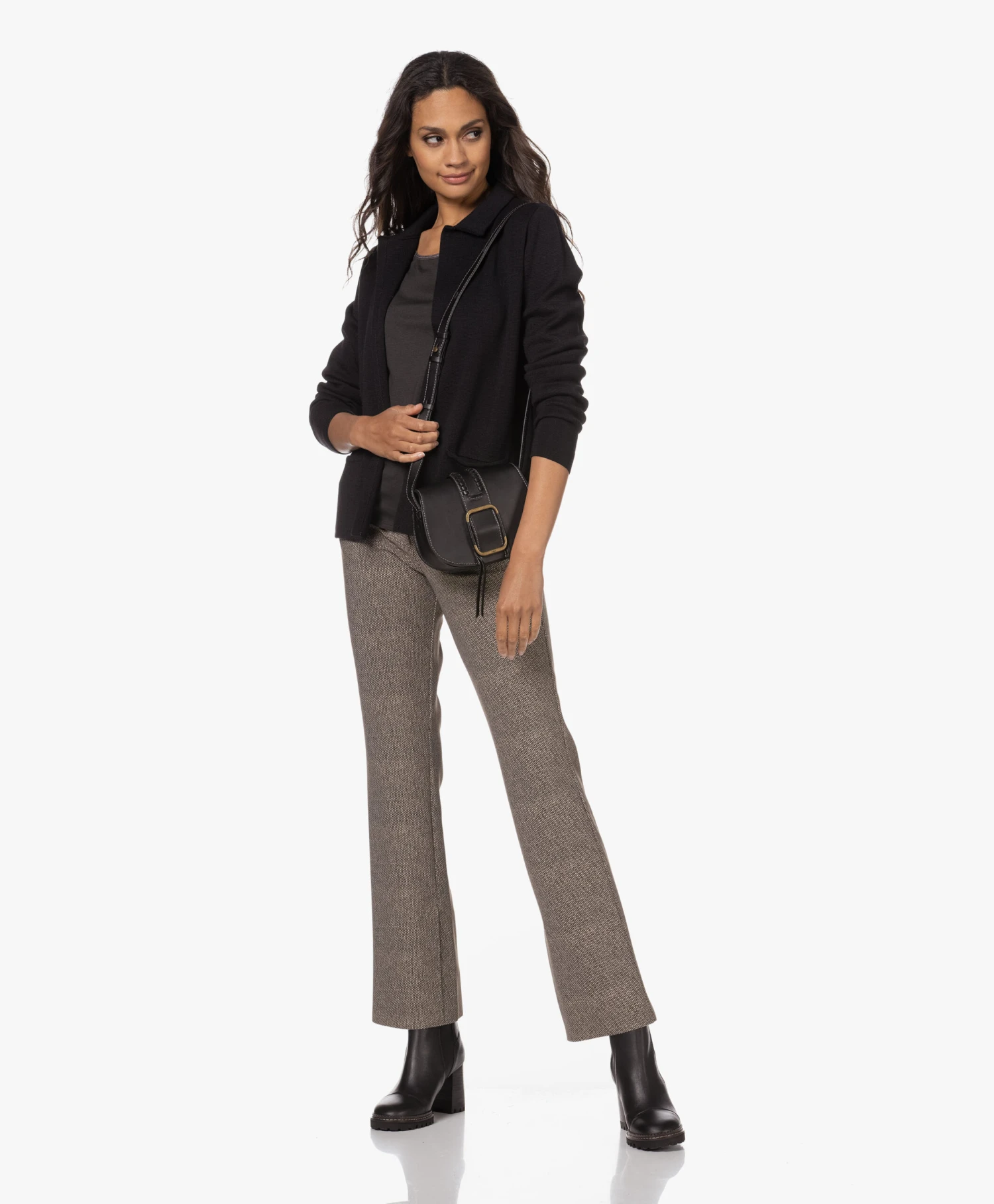 See By Chloé Leren Chelsea Boots Met Hak - Zwart 13 See By Chloé Leren Chelsea Boots Met Hak - Zwart - Afbeelding 13