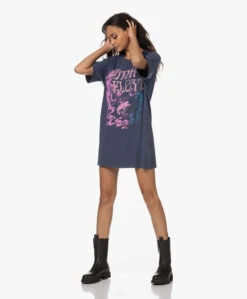 Daydreamer Pink Floyd Animals T-Shirt Jurk - Vintage Navy -Mode Kleding 220824 2c045e40 5a01 4b46 a99d 0c1384958c81