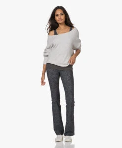 Deblon Sports Celine Flared Legging - Feathers Grey -Mode Kleding 220824 9f8558ed 7660 4bb2 a5bb da3a66693223