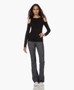 Deblon Sports Celine Flared Legging - Feathers Grey -Mode Kleding 220824 c3955803 f358 431f b66e 039f71ca2173