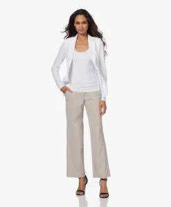 Japantky Danno Travel Jersey Blazer - Wit -Mode Kleding 220912 75bb3b22 b496 411c 9ee3 fb238211ab13