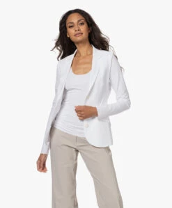 Japantky Danno Travel Jersey Blazer - Wit -Mode Kleding 220912 9a1aac25 85f3 464d 9cde 46c7f7161470