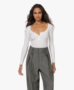 Wolford Henley Stretch-Modal String Body - Wit -Mode Kleding 221003 1d770d25 1747 4f87 91af 9c4ef2b12d85