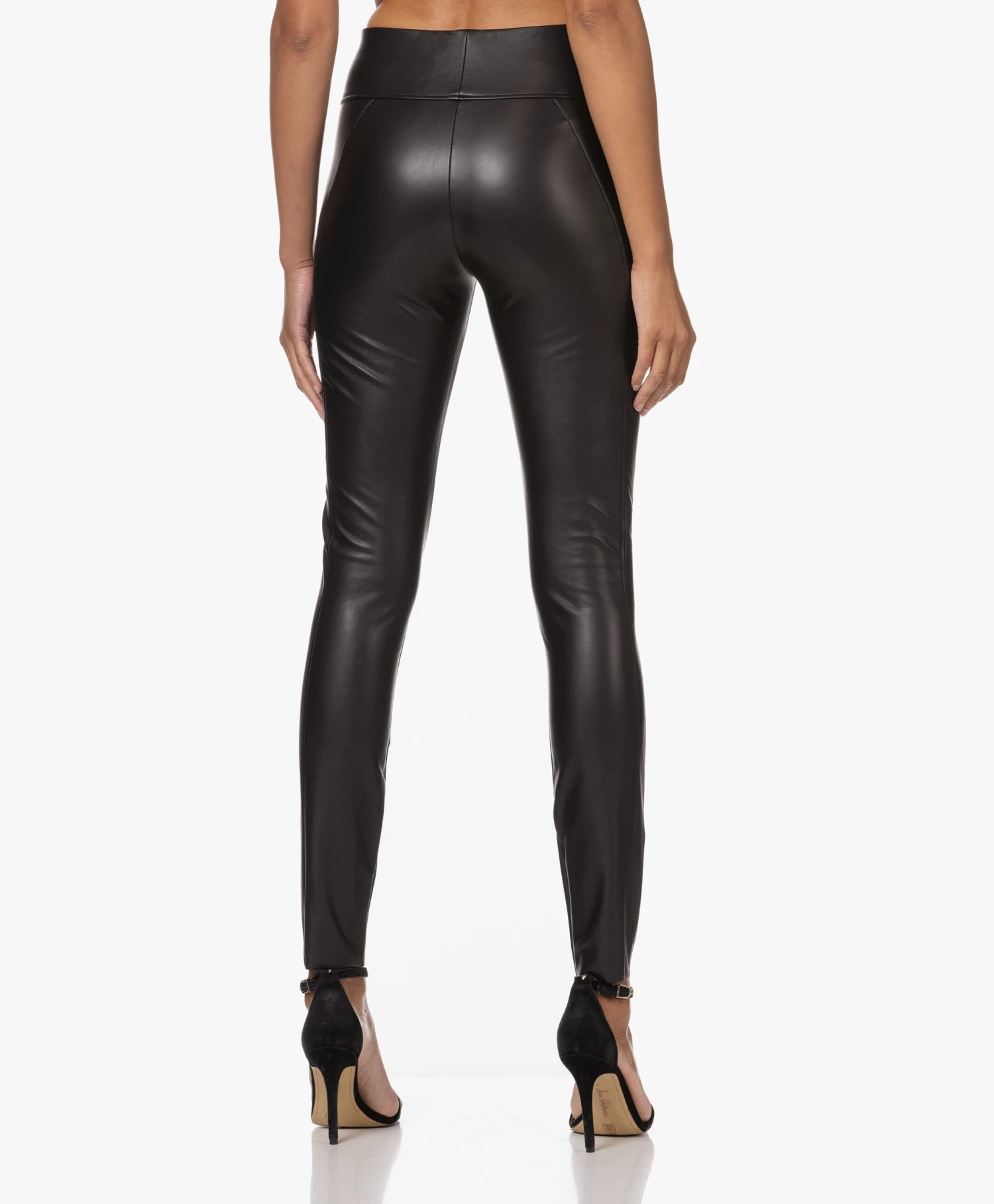 Wolford Edie Forming Vegan Leren Legging - Zwart 4 Wolford Edie Forming Vegan Leren Legging - Zwart - Afbeelding 4