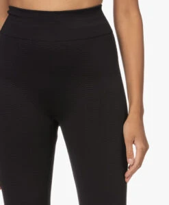 Wolford The Wellness Ribbelstructuur Legging - Zwart -Mode Kleding 221004 06a73fa4 2656 46cd b754 8a95130c4593
