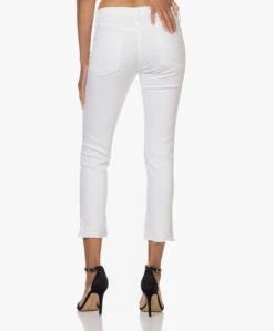 Rag & Bone Dre Low-Rise Destroyed Slim Boyfriend Jeans - Wit -Mode Kleding 221004 5ebc1dcd 20b8 4fe0 b1ba 8e3b8fdf5111