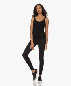 Wolford The Wellness Ribbelstructuur Legging - Zwart -Mode Kleding 221004 932491d0 9e66 460f 8cc3 6b7a5fee0c40