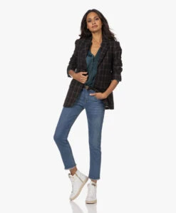 Zadig & Voltaire Ava Slim-Fit Stretch Jeans - Medium Blue -Mode Kleding 221005 23aff2ad 3b74 407b 8395 31270c7fe4ae