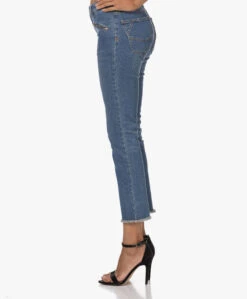 Zadig & Voltaire Ava Slim-Fit Stretch Jeans - Medium Blue -Mode Kleding 221005 48a28c55 4367 426e aba2 ad669ac90e1d