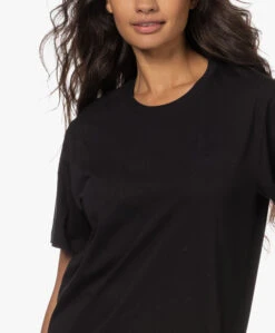 Joseph Katoenen T-Shirt Met Korte Mouwen - Zwart -Mode Kleding 221006 7d154090 b500 4da8 9bb0 57f403eaa87a