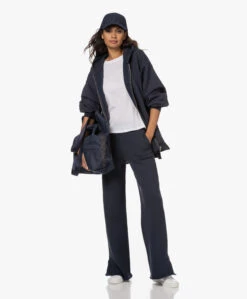 Varsity Headwear Alpacamix Bouclé Geruite Pet - Donkerblauw/Wit -Mode Kleding 221006 87f95e9d 03c8 4d98 9c78 104bbaf15665