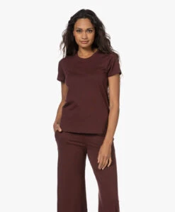 Skin Carly Pima Katoenen T-Shirt - Port