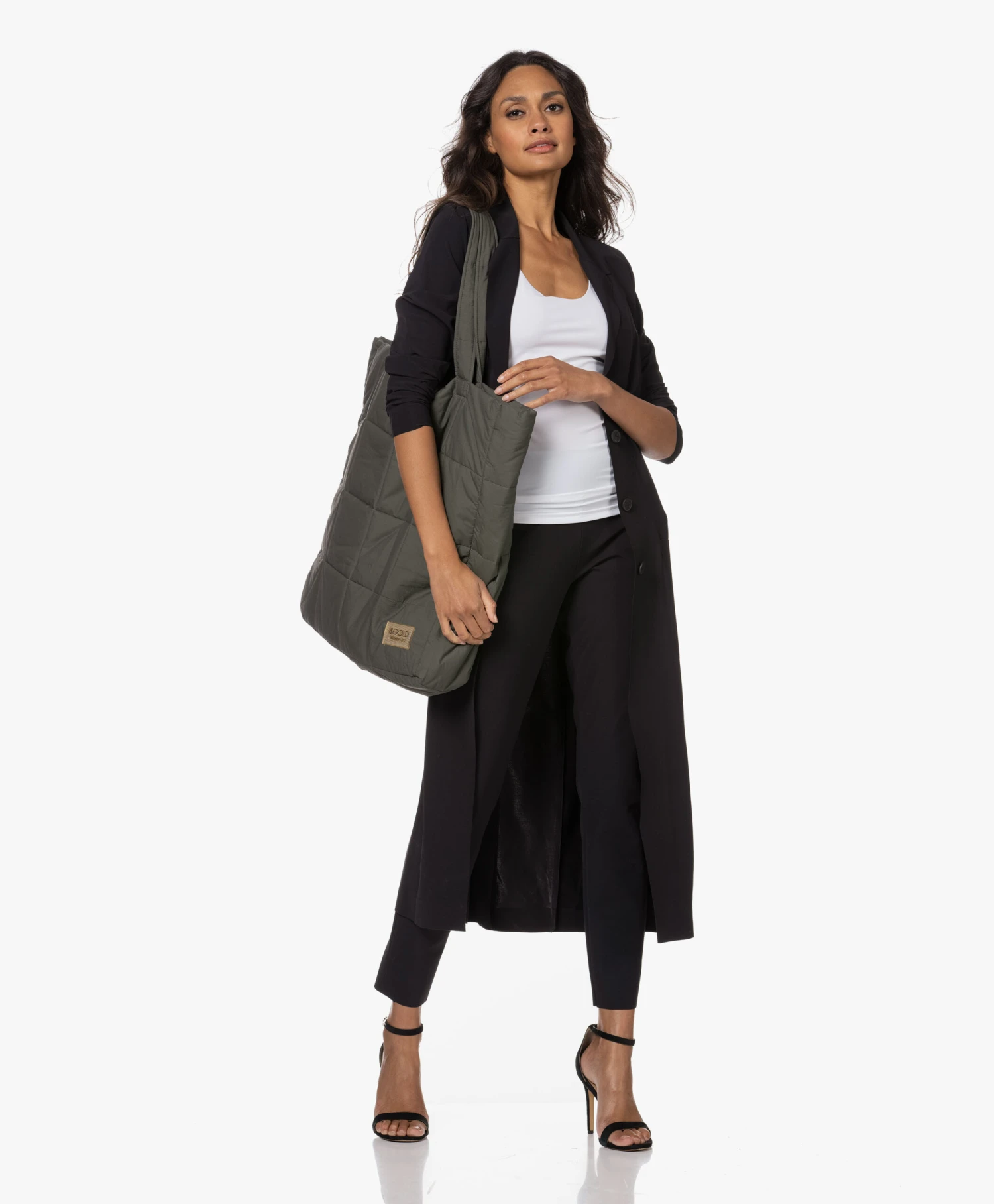 Japantky Quito Kuitlange Travel Jersey Blazer - Zwart 9 Japantky Quito Kuitlange Travel Jersey Blazer - Zwart - Afbeelding 9