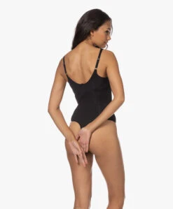 Wolford Ribjersey String Body - Zwart -Mode Kleding 221025 517d9d1e c790 48f8 9d92 55f9f10016c4