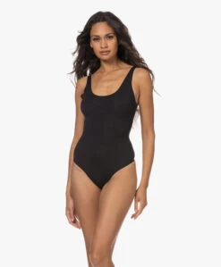 Wolford Ribjersey String Body - Zwart -Mode Kleding 221025 87e1f749 7ac7 43c6 8489 7bb8a551d04f