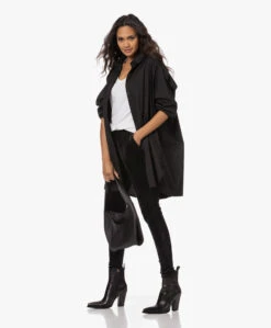 Alias Mae Tayla Leren Enkellaarzen Met Puntneus - Zwart -Mode Kleding 221103 97a20fe4 1219 4b8e 99c5 5642069f61c2