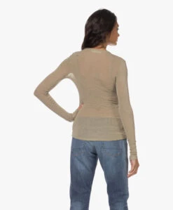 Gai+Lisva Thyra Wolmix Longsleeve - Chinchilla -Mode Kleding 221110 7759e86b 492e 47ae 82c2 42be23428ab1