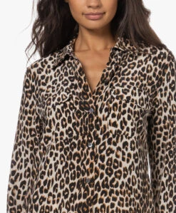 Equipment Slim Signature Gewassen Zijden Print Blouse - Natural -Mode Kleding 221110 baf31ba3 5cc8 40eb 9524 68cb6eed1d1c