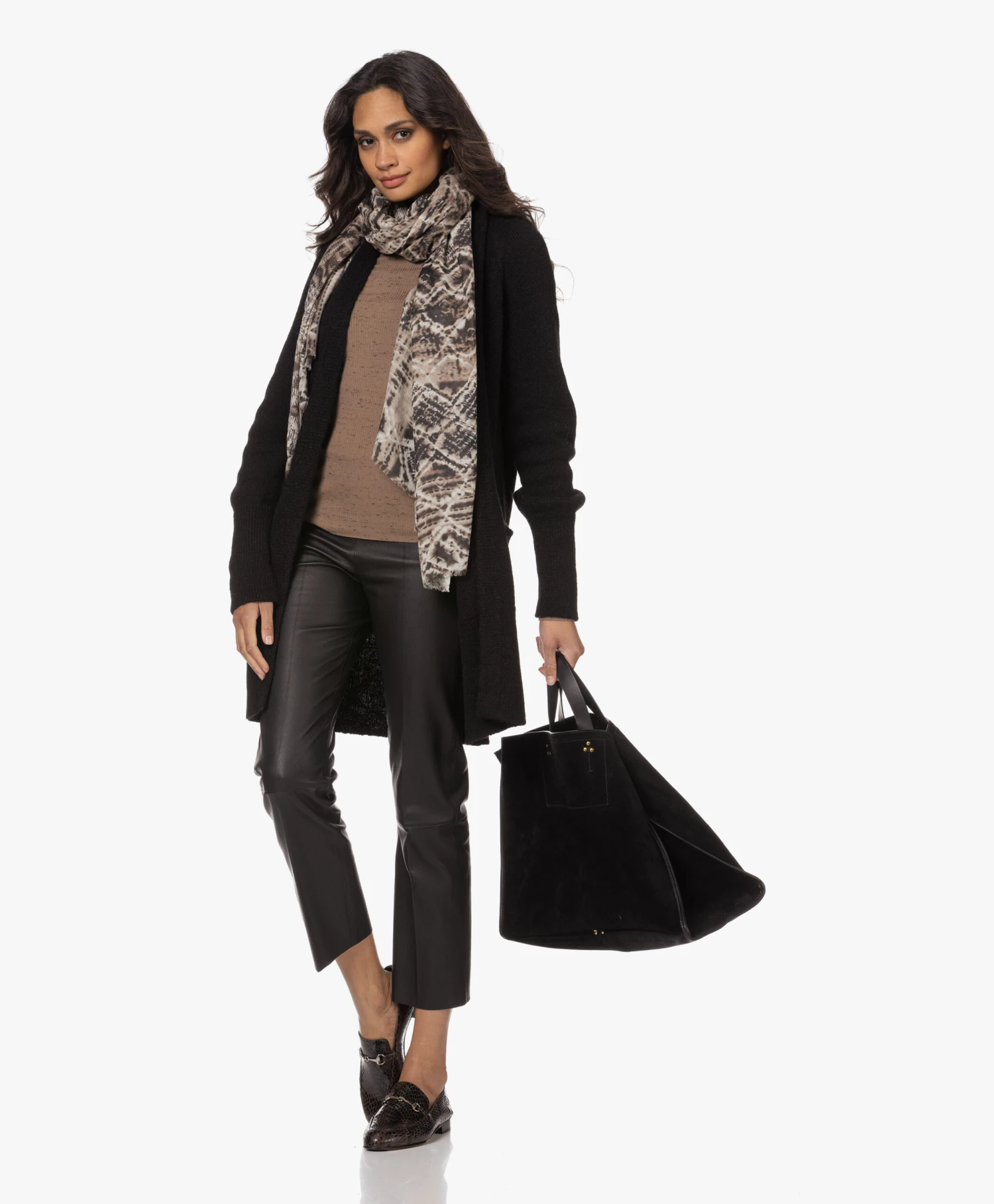 Panara Vipera Gestructureerde Loafers - Caffe 7 Panara Vipera Gestructureerde Loafers - Caffe - Afbeelding 7