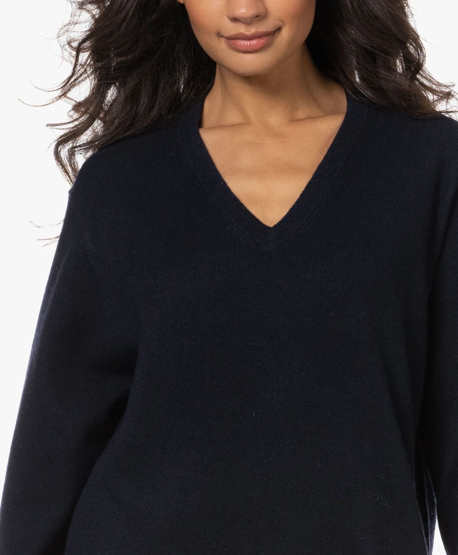 Extreme Cashmere N°187 Merlin Cashmeremix Midi Jurk - Navy 7 Extreme Cashmere N°187 Merlin Cashmeremix Midi Jurk - Navy - Afbeelding 7