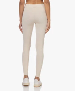 Gai+Lisva Lena Modalmix Rib Yoga Legging - Vintage White -Mode Kleding 221121 afafc2d5 ca92 4f16 a47a fc6e98d2220d