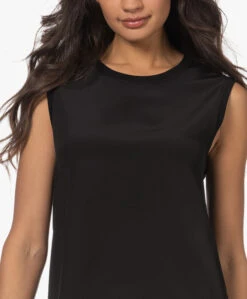 Joseph Bley Zijden Crêpe Mouwloze Blouse - Zwart -Mode Kleding 221122 f84d6943 76ff 49cf af84 13a7a2ac0592