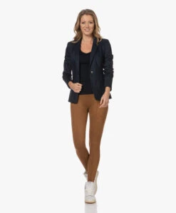 Majestic Filatures Soft Touch V-Hals Longsleeve - Marine -Mode Kleding 221124 a99f53c7 fe8d 4093 9535 0e588e519f45