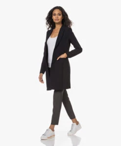 Japantky Yone Lange Travel Jersey Blazer - Diepzwart -Mode Kleding 221129 b1223113 8c14 4501 ab9e 8566ae452b60