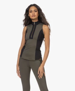 Deblon Sports Rosy Compressie Coltop - Groen/Zwart -Mode Kleding 221207 2d1c54f7 9dde 4577 b4ac 8ef1ef16737a