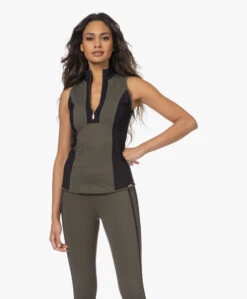 Deblon Sports Rosy Compressie Coltop - Groen/Zwart -Mode Kleding 221207 3ea6ec73 3524 42f2 bf87 c7189a17573c