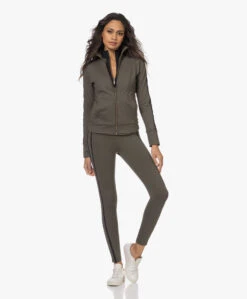 Deblon Sports Kate Ritsvest Met Bies - Groen/Zwart -Mode Kleding 221207 d01e6805 c853 4154 bad6 a7097bd325b6