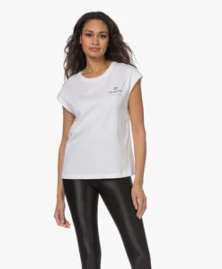 Deblon Sports Megan Logo Sport T-Shirt - Off-White -Mode Kleding 221220 16b36de8 19bb 4e66 82c1 4120cf6591b5