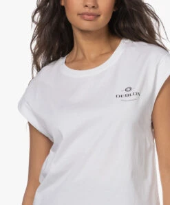 Deblon Sports Megan Logo Sport T-Shirt - Off-White -Mode Kleding 221220 30135049 d337 426e a81a dd43a91ef671