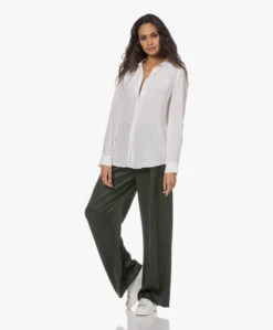 Equipment Essential Zijden Blouse - Wit -Mode Kleding 221220 d3244c5b a531 4f29 b946 c745a451fafa